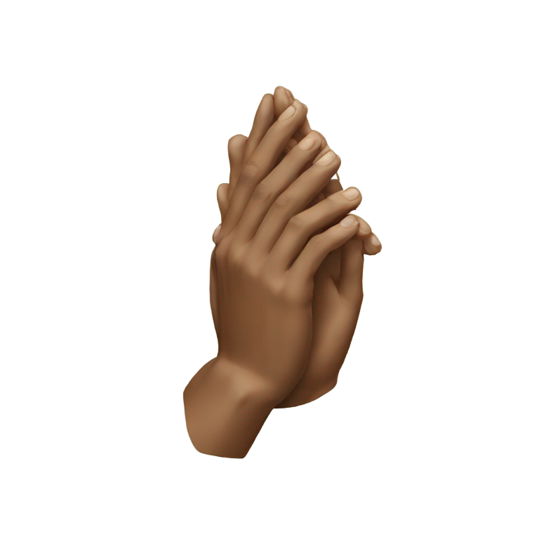 genmoji: praying hands