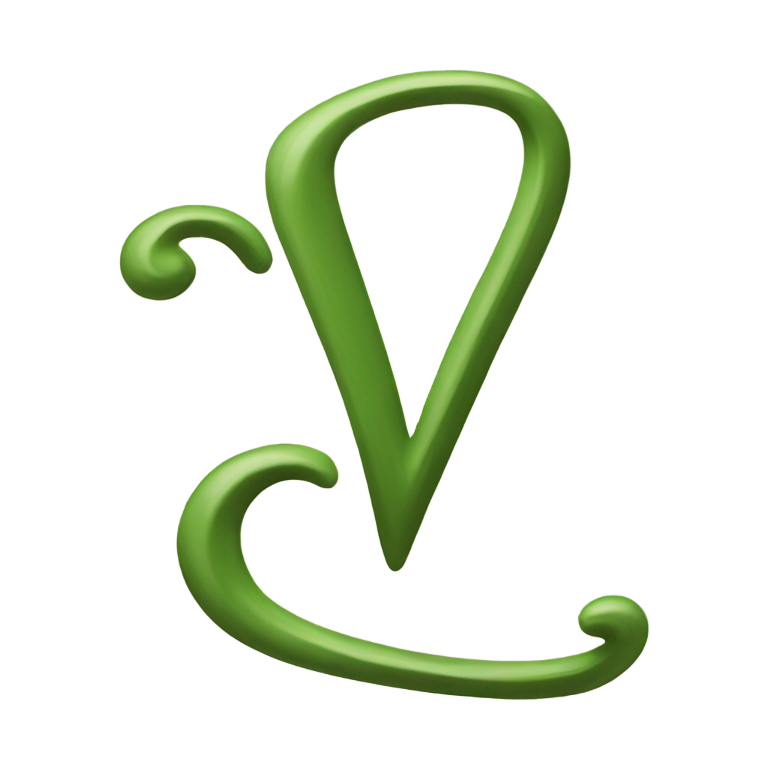 絵文字：カーソル文字の「v」