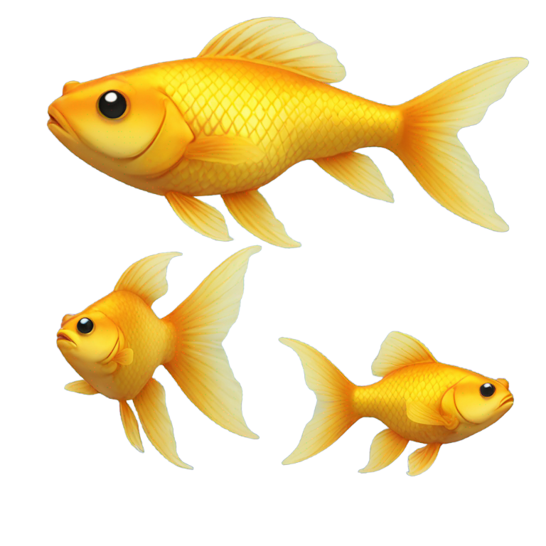 genmoji：带胡子的金鱼