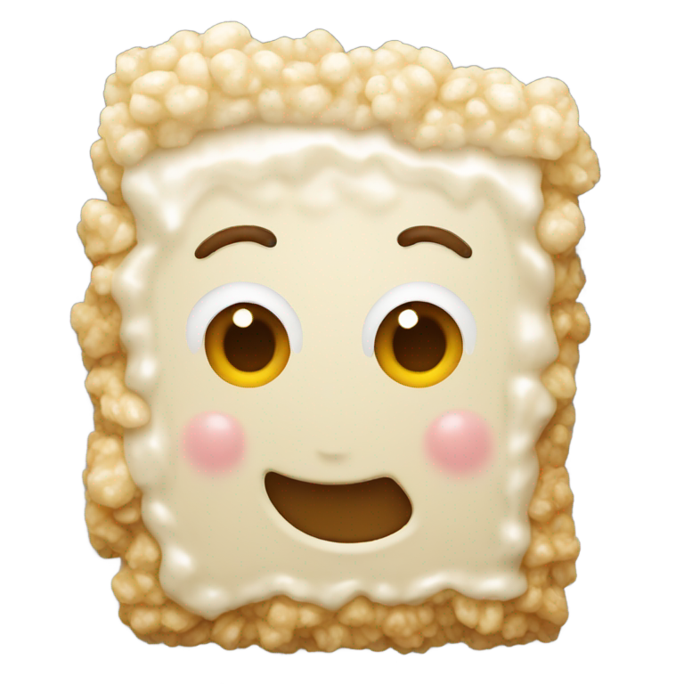 genmoji : "Délice de riz soufflé"