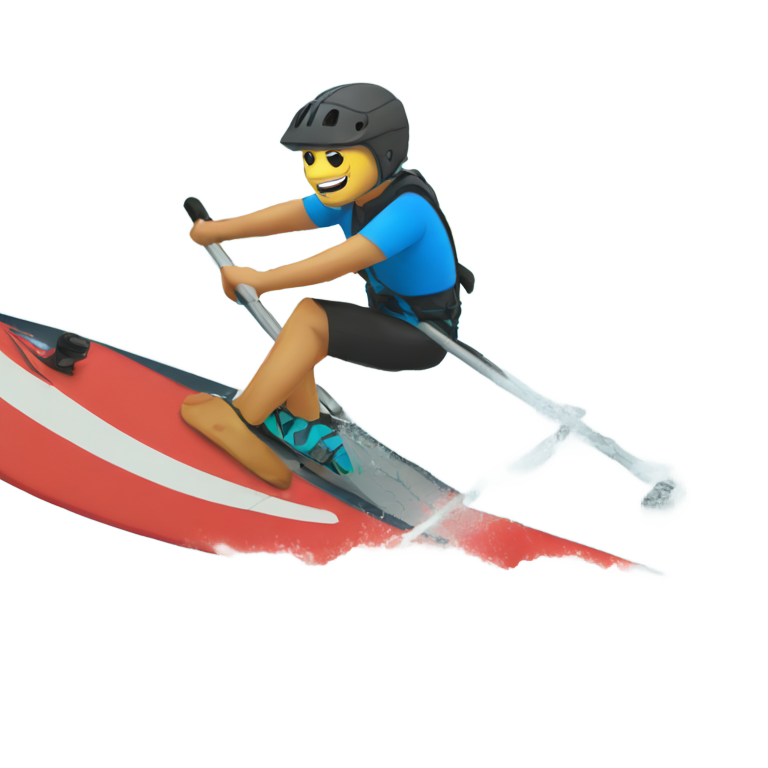 genmoji: Wakeserfing
