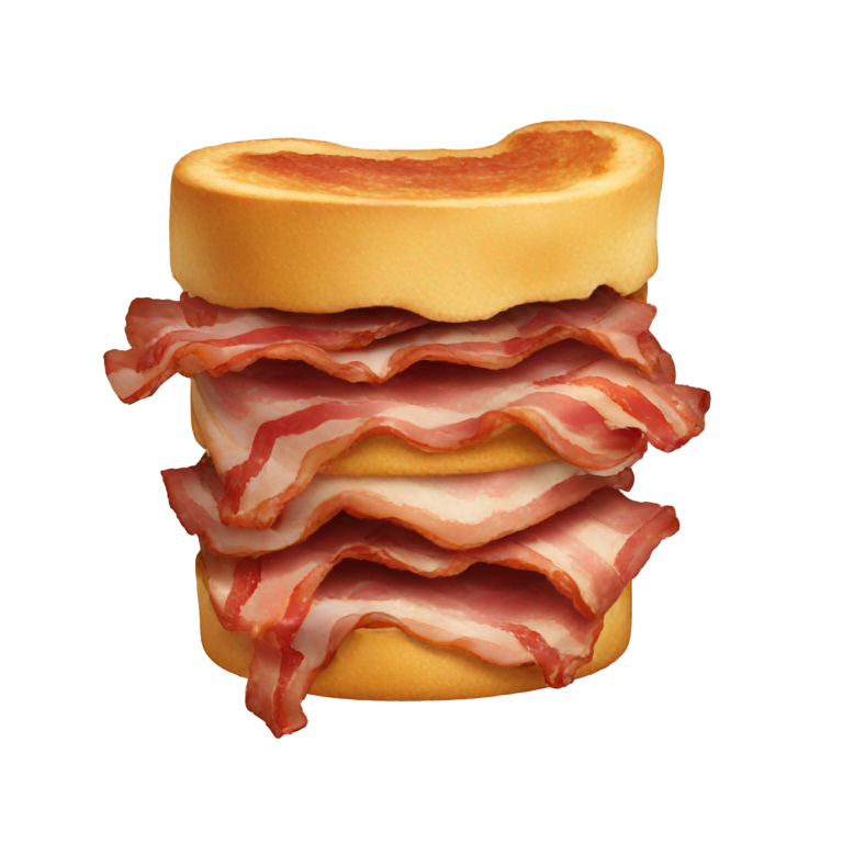 genmoji: Eating Bacon