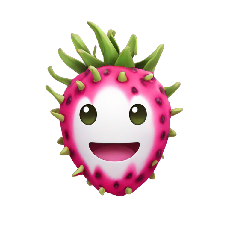 genmoji：可爱的火龙果