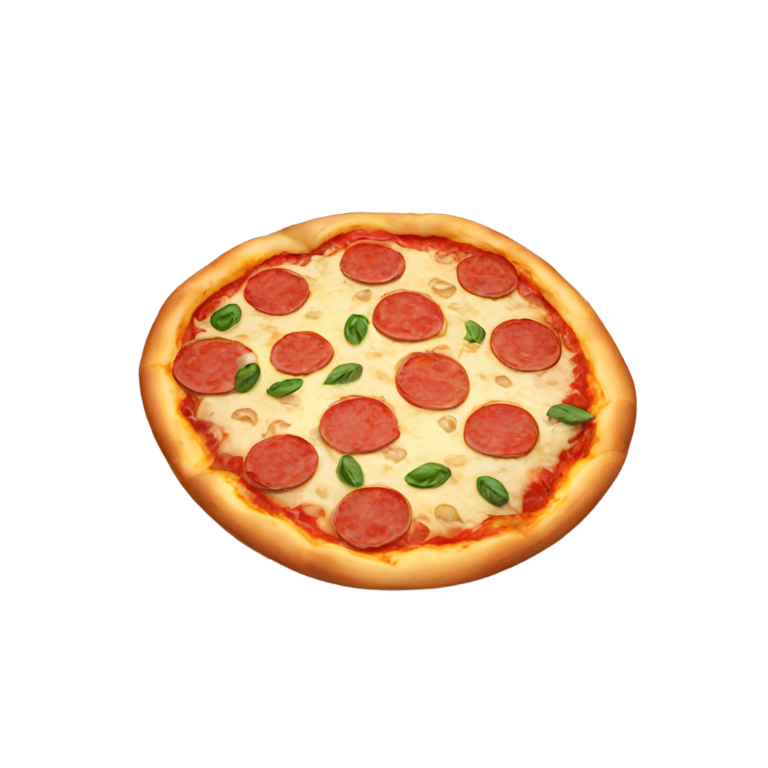 genmoji：披萨戴帽子
