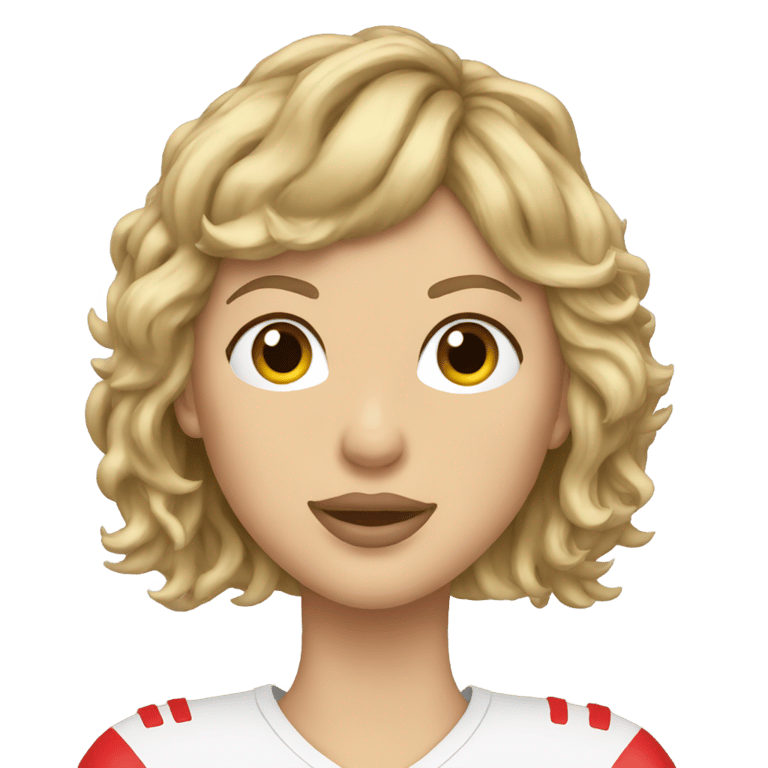 genmoji : Taylor Swift football head