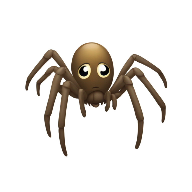 genmoji：沮丧的蜘蛛