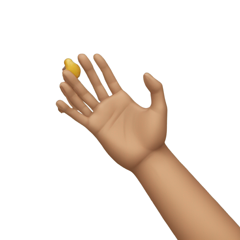 genmoji：将“✍🏻”替换为假手