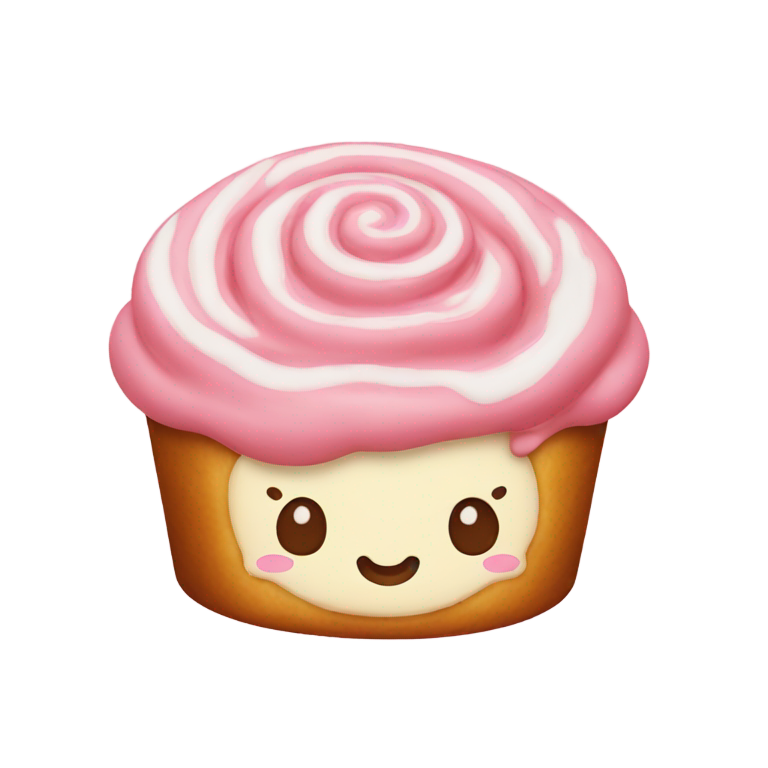 genmoji : Rouleau à la cannelle de Hello Kitty