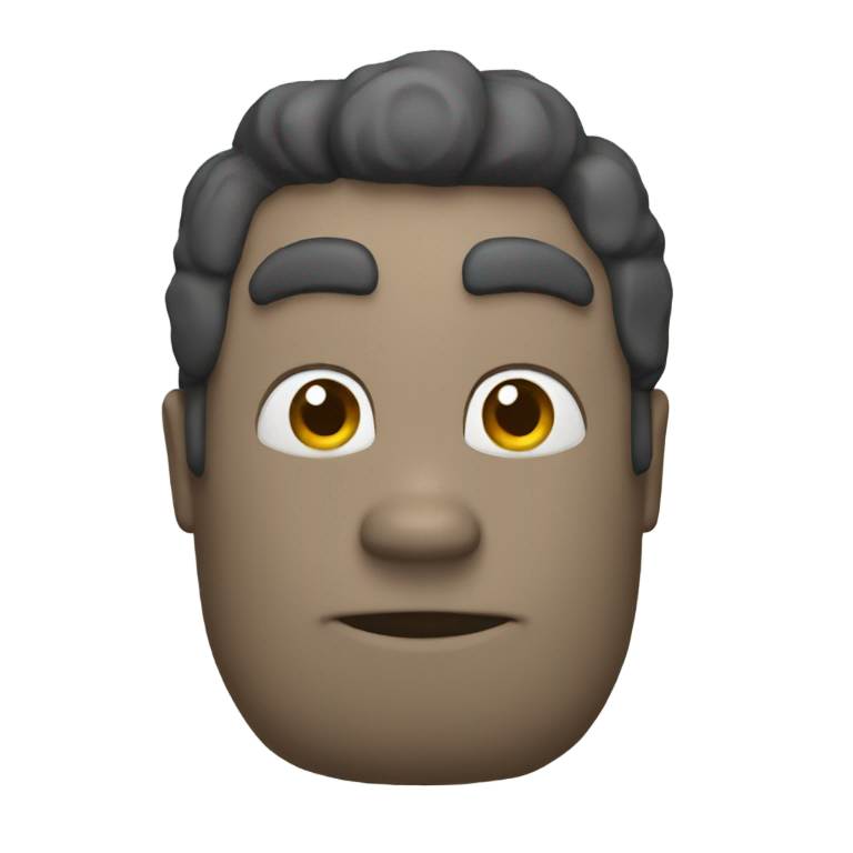 genmoji: 3d Rockey