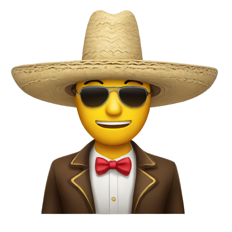 genmoji: Mexican Sombrero