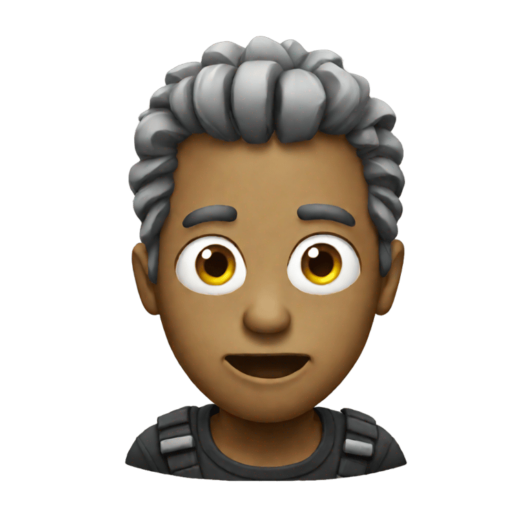 genmoji : Stinky rock