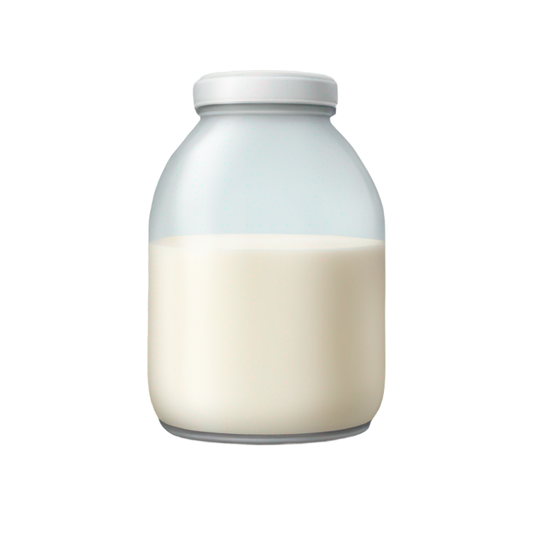 絵文字：賞味期限切れの牛乳