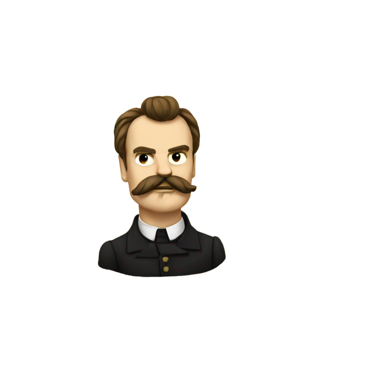 genmoji: Nietzsche