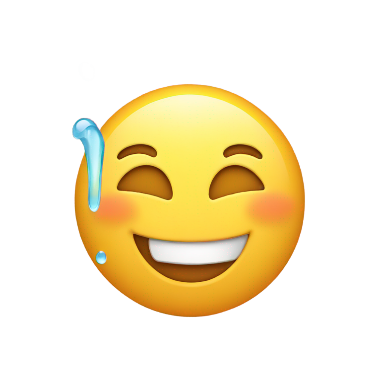 genmoji：笑哭表情