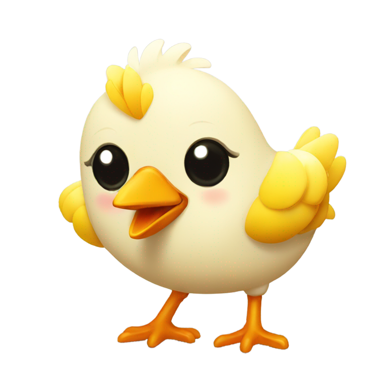 genmoji：Pollito café