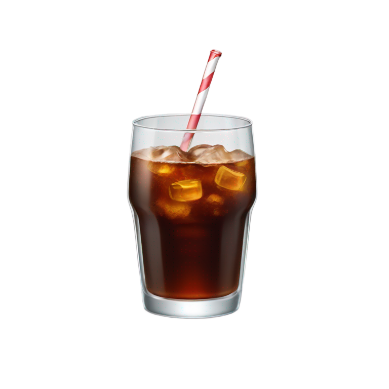 genmoji：Glass of cola