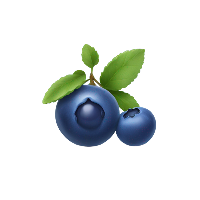genmoji: blueberry
