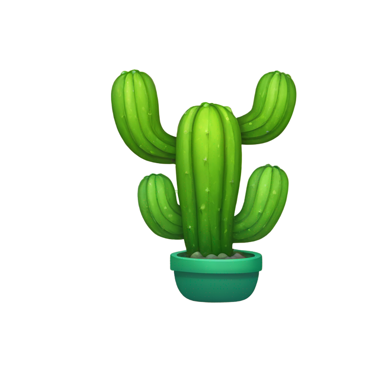 genmoji：想要一株彩虹色的仙人掌