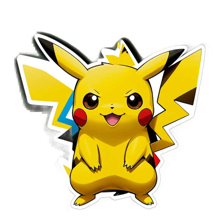 genmoji: Pokémon card, Pikachu ex