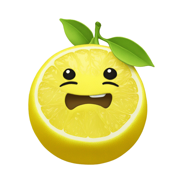 genmoji：柠檬软玩偶