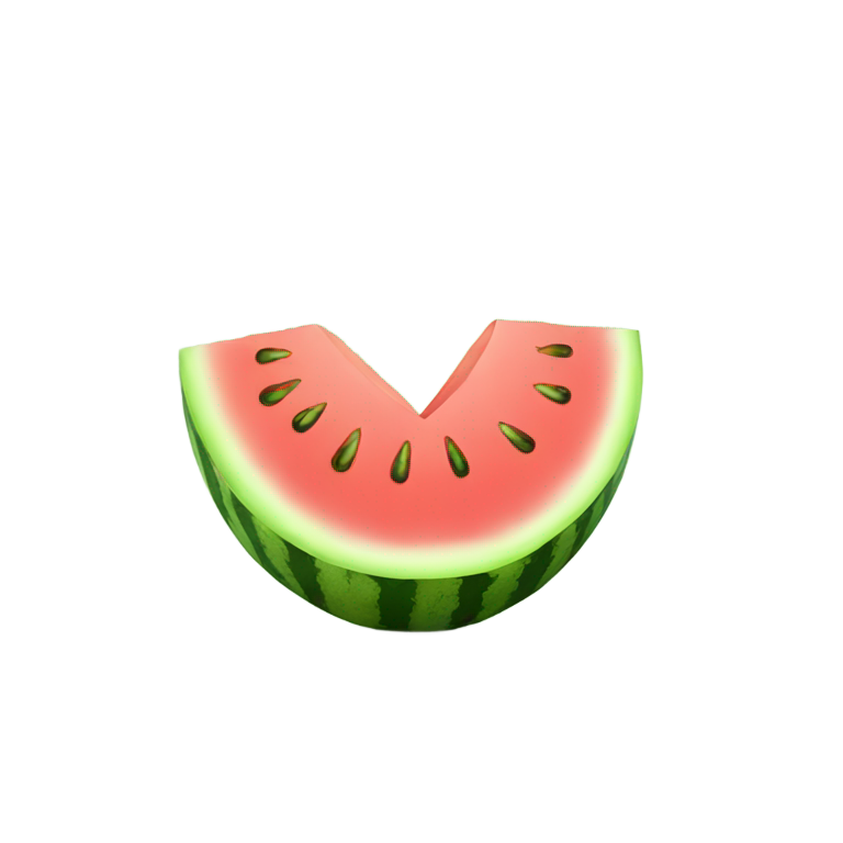 絵文字：スイカのハート