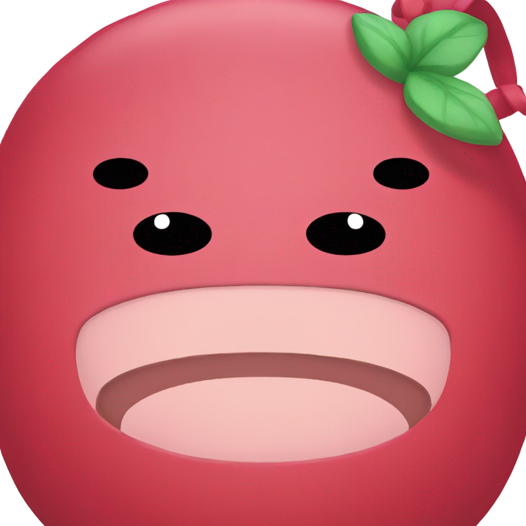絵文字：Red Squishmallow