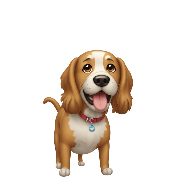 genmoji : Dog balloon