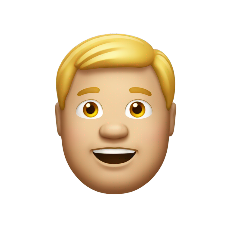 genmoji : Gros mec chez McDonald's