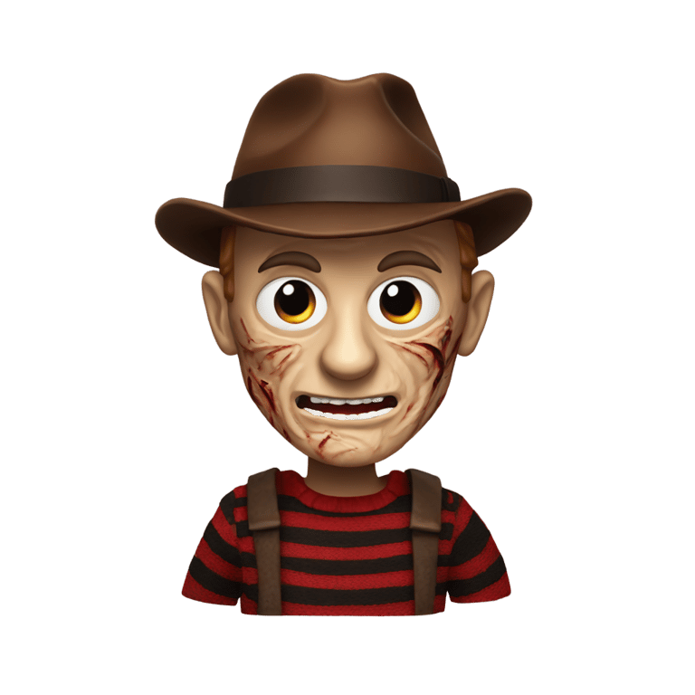 genmoji : Freddy Krueger