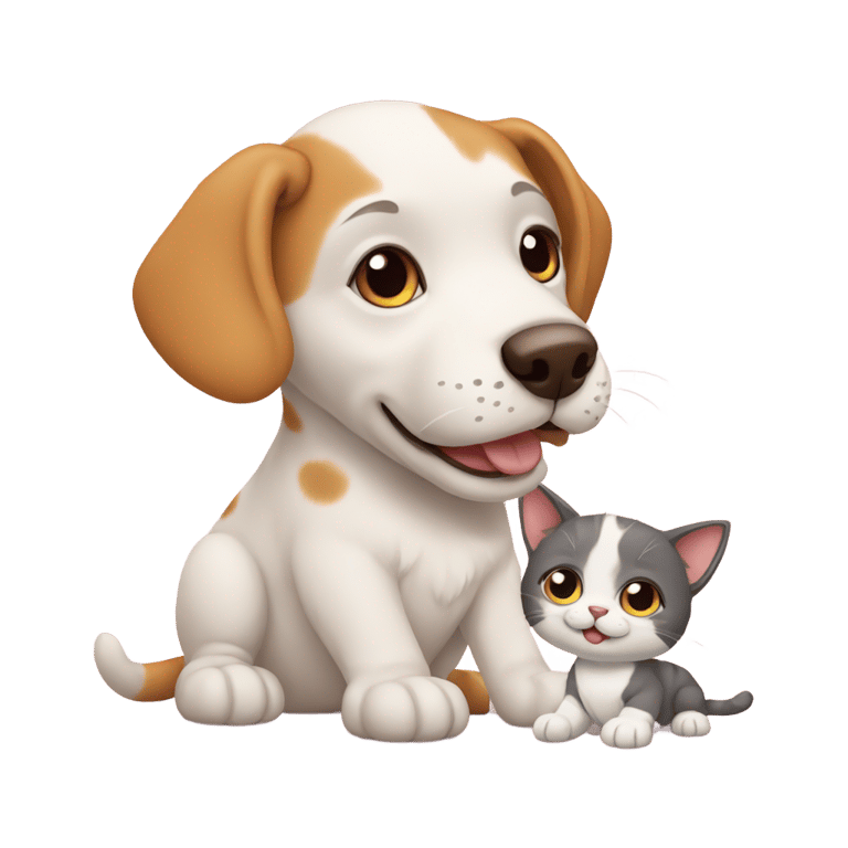 genmoji：猫和狗生了小孩
