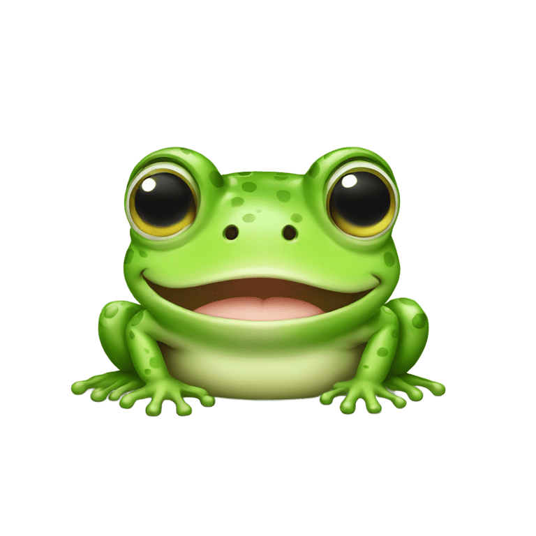 genmoji：可爱的青蛙