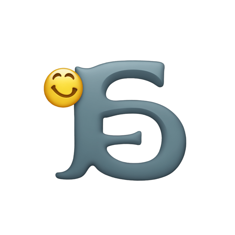 genmoji：字母F