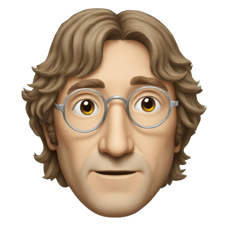 genmoji：约翰·列侬
