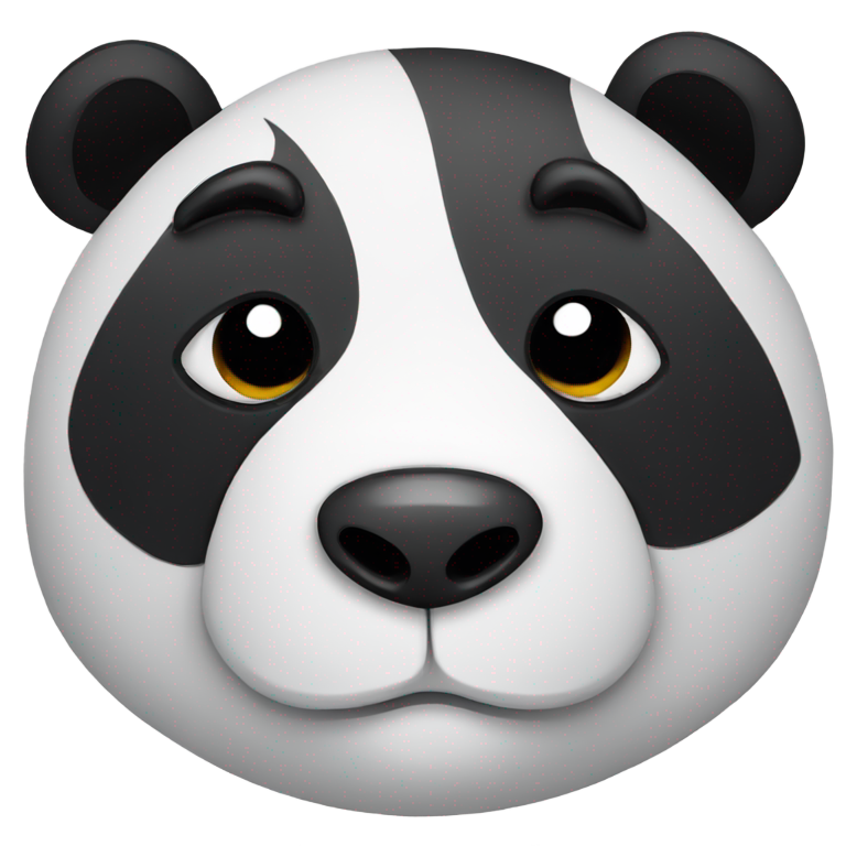 genmoji : Panda somnolent