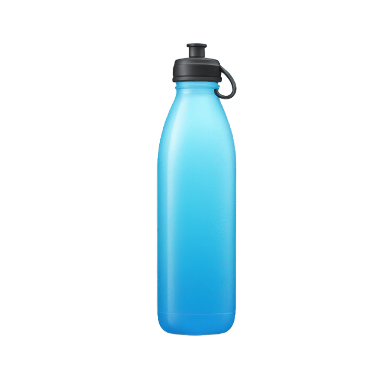 genmoji : Water Bottle (normal water bottle, no face, nothing crazy, just normal water bottle)