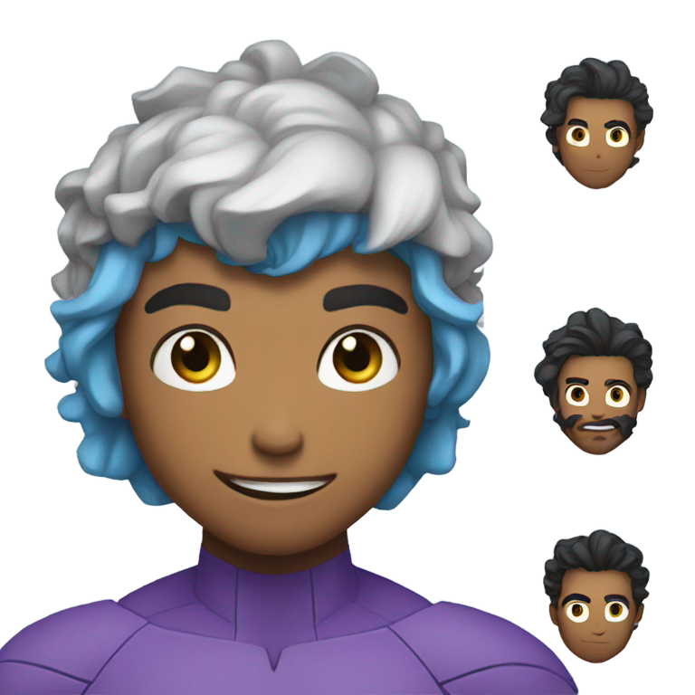 genmoji：可爱的无敌超级英雄欧米男表情符号