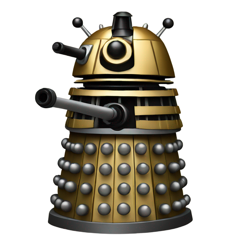 genmoji: Imperial dalek