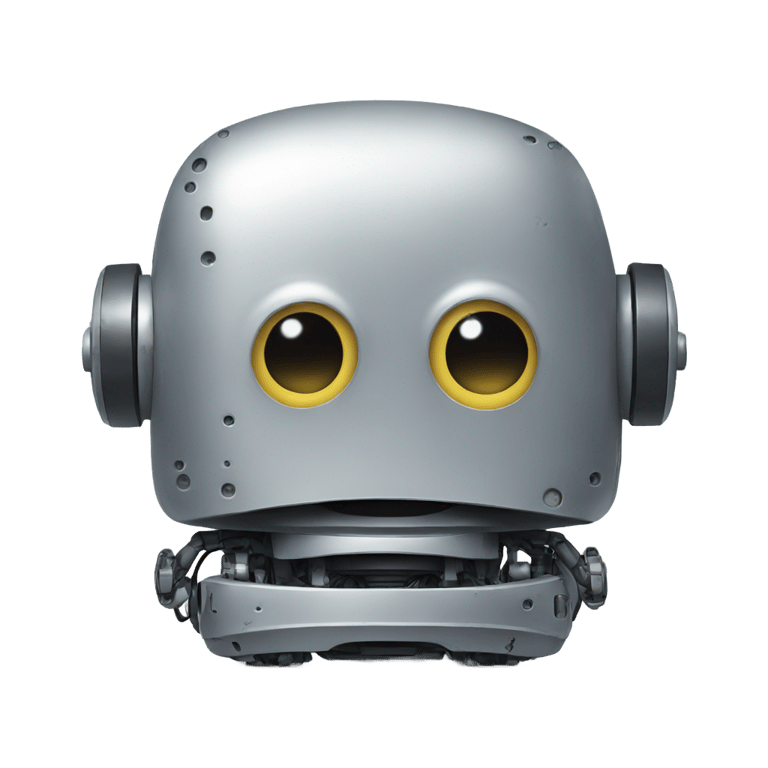 genmoji : Sad robot