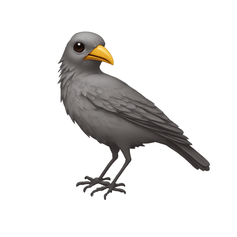 genmoji : a dead bird
