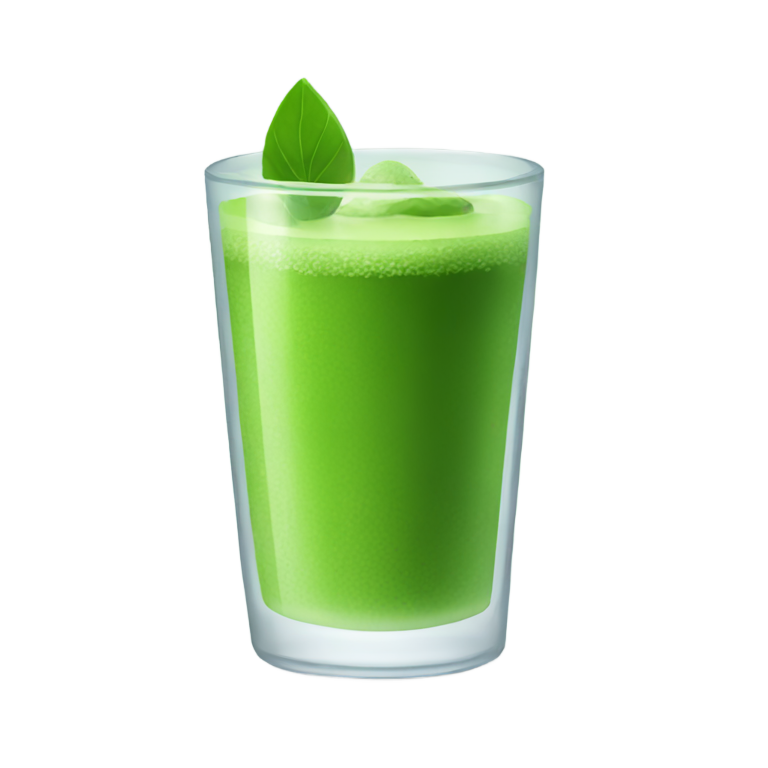 genmoji：一杯抹茶