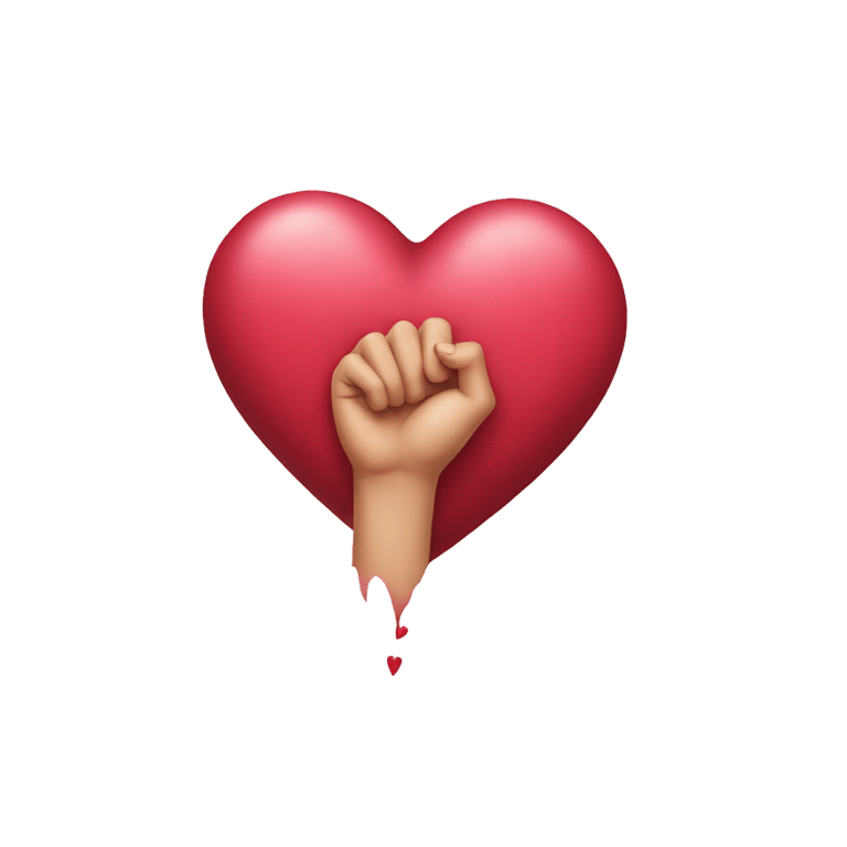 genmoji : A heart shaped tat