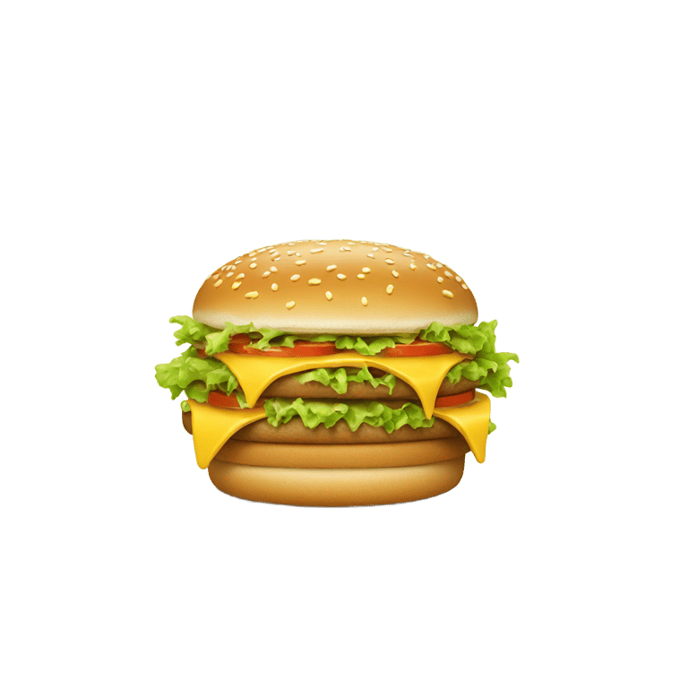 genmoji：big mac