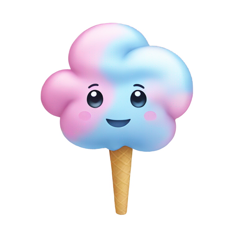 genmoji：棉花糖