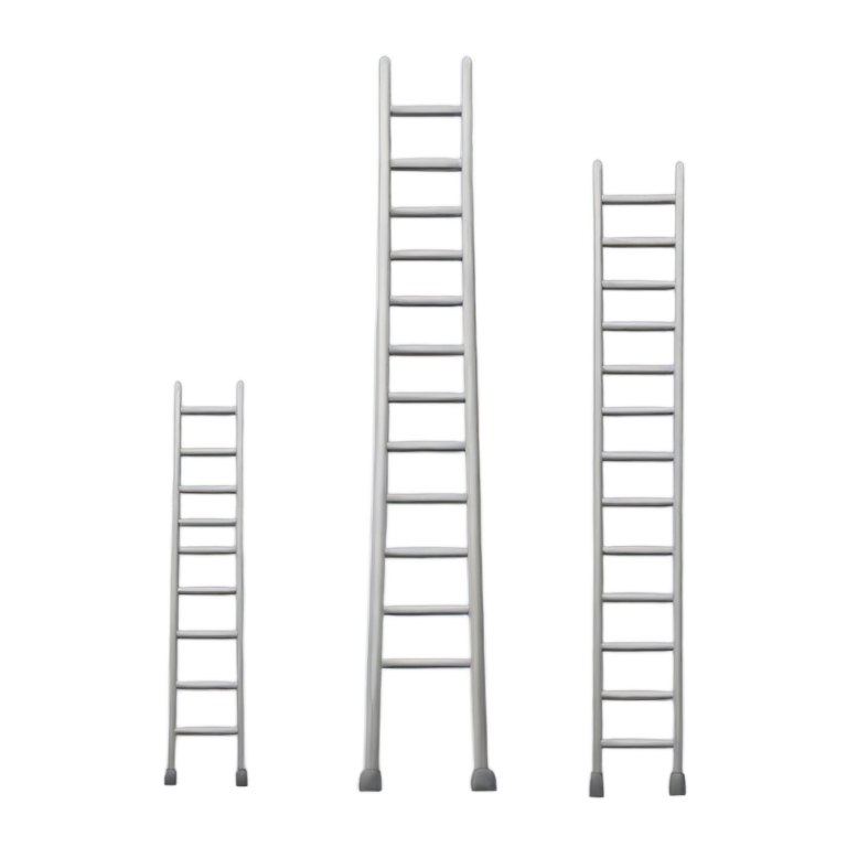 genmoji: really really tall ladder