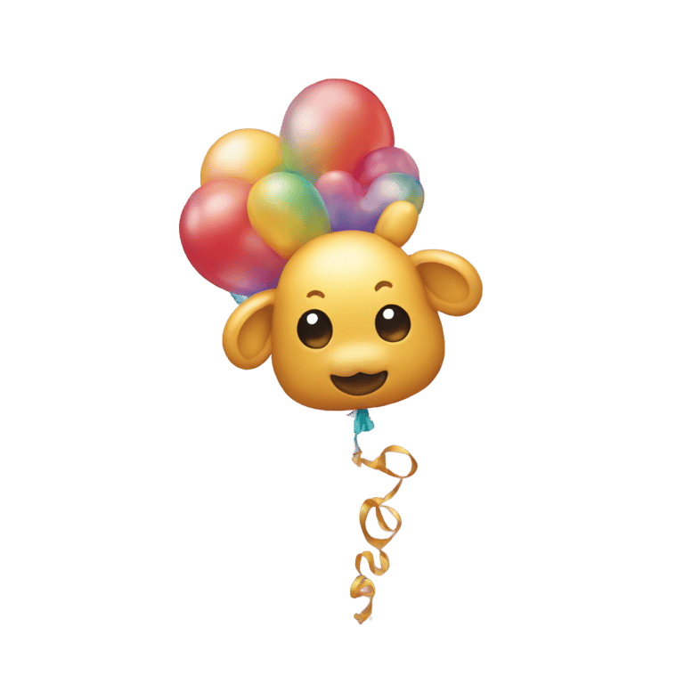genmoji : balloon animal