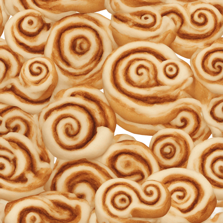 genmoji : Rouleau à la cannelle