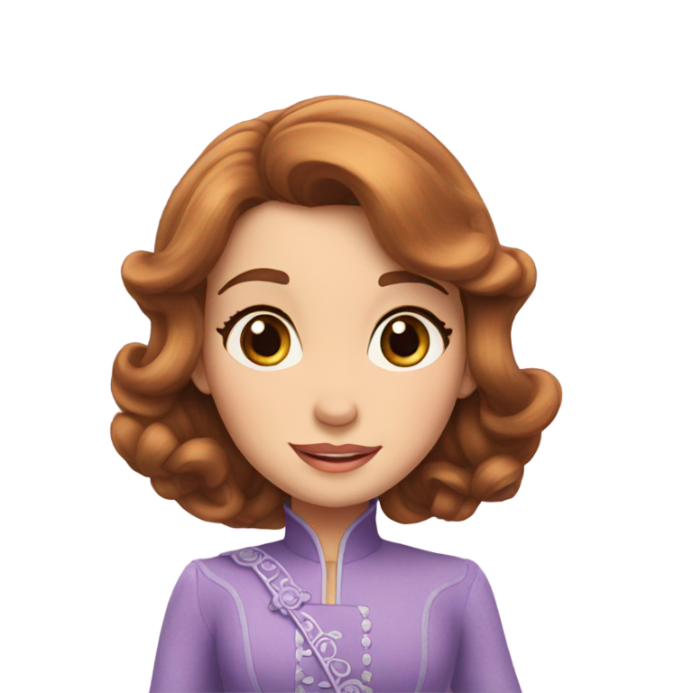 genmoji: sofia the first