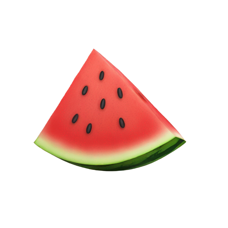 genmoji: A slice of watermelon