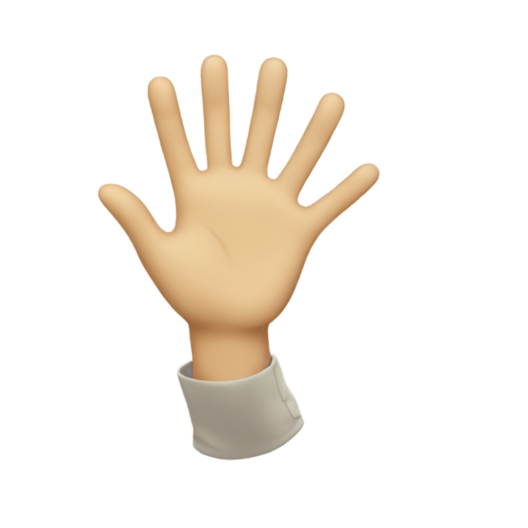 genmoji: high five