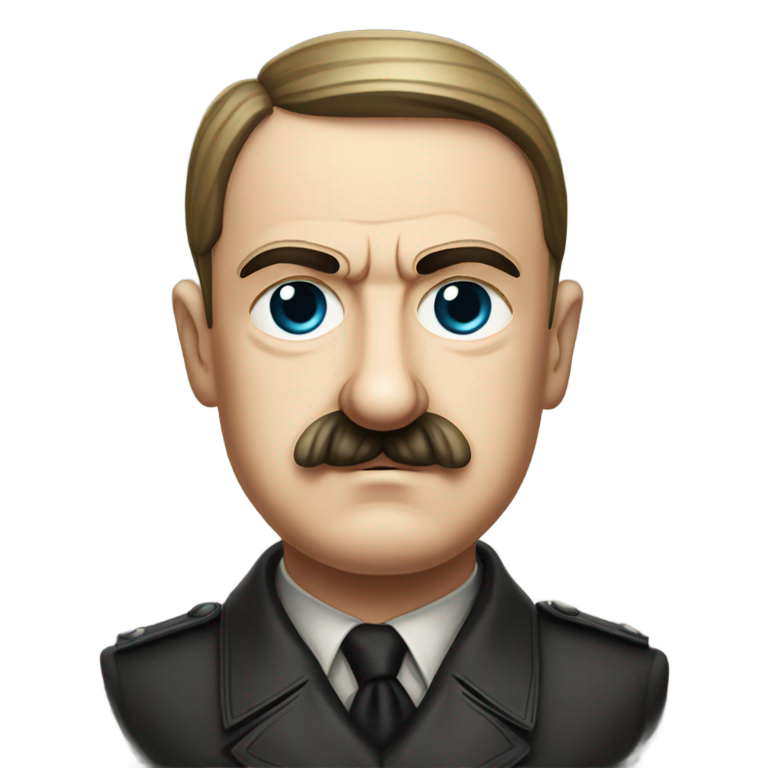 genmoji : Adolf Hitler, le Führer du Troisième Reich, en imposteur d'Among Us